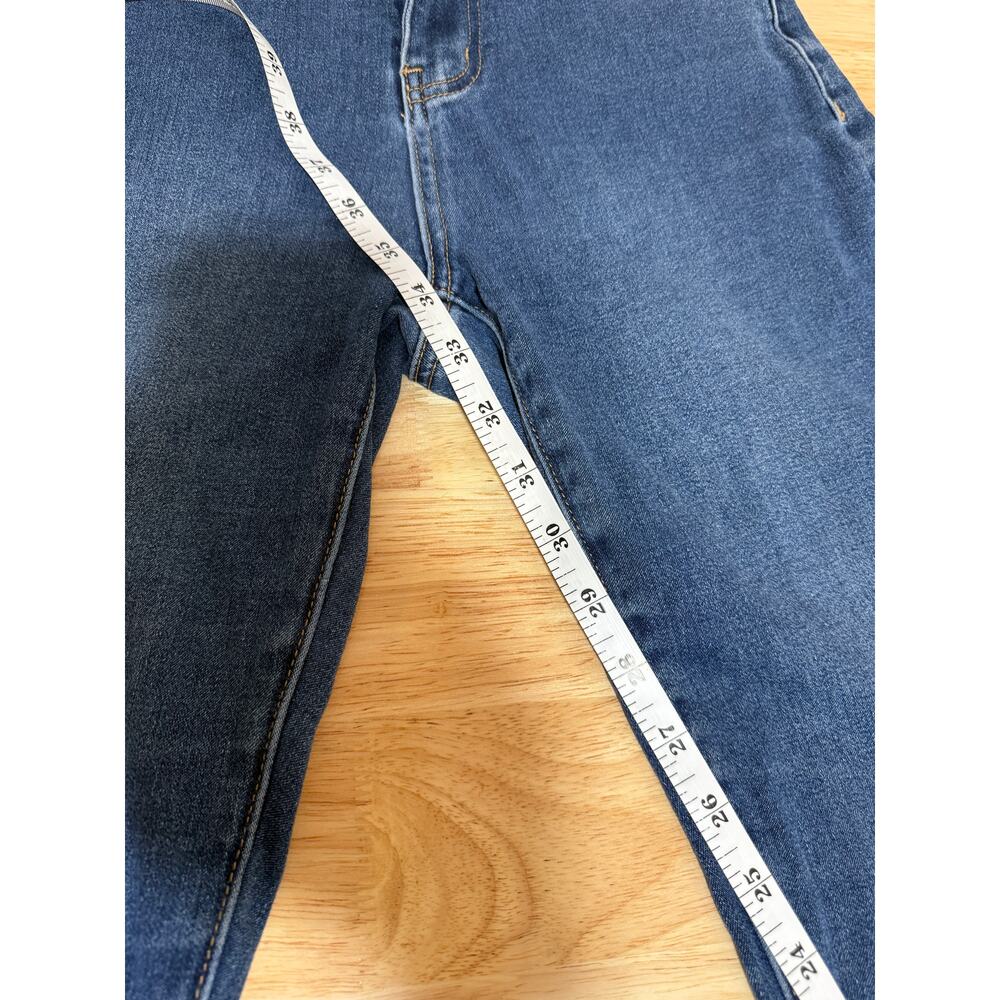 Alloy Apparel Women’s Skinny Jeans Blue Stretch Denim 25" Waist Long Inseam - Picture 6 of 7